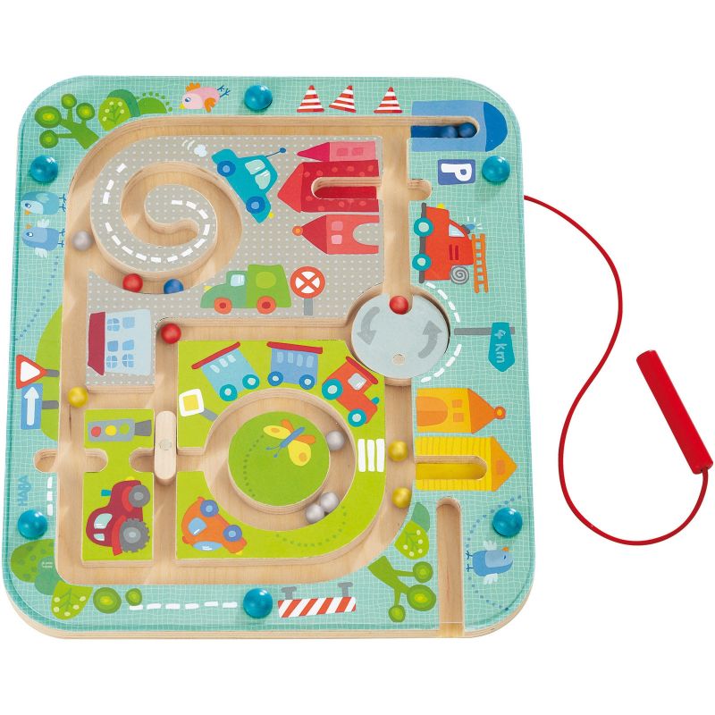 Jeu magnétique Ville labyrinthe Haba