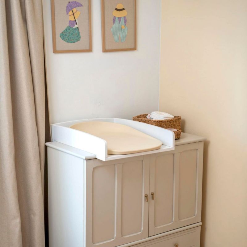 Matelas à langer toucher doux Bobbie 2.0 Crème Filibabba Ambiance 2