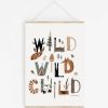 Affiche A3 Wild Wild Child avec support  par Lutin Petit Pois
