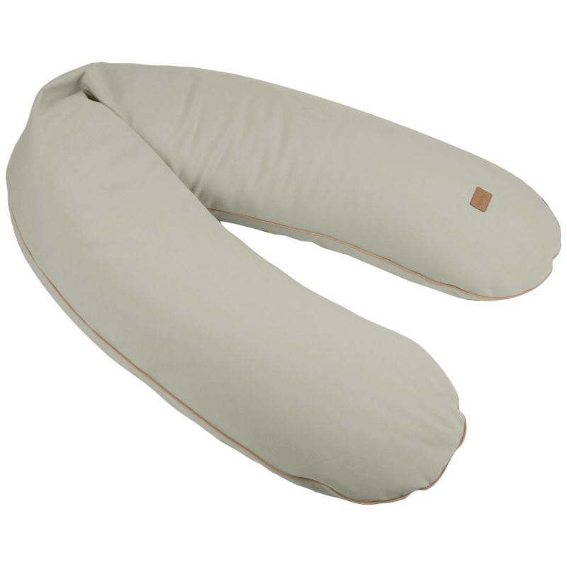 Coussin de grossesse Big Flopsy French Terry Vert de gris Béaba Produit 1