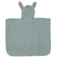 Poncho de bain lapin Ash Green (1-4 ans)