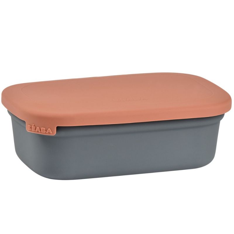 Boîte repas en céramique mineral-terracotta Béaba
