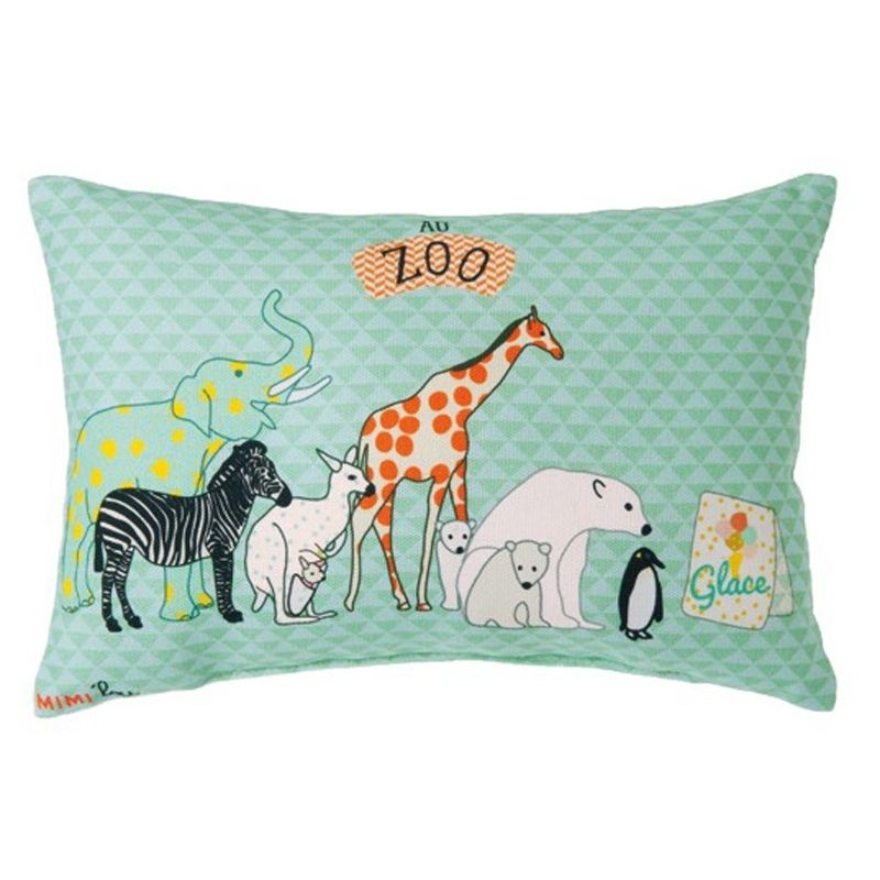 Petit coussin Zoo (20 x 30 cm) Mimi'lou