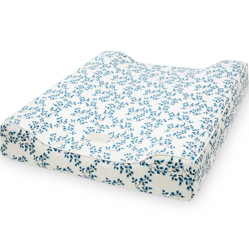 Matelas à langer Fiori bleu (50 x 65 cm) Cam Cam Copenhagen