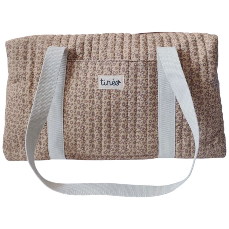 Sac à langer souple Léopard mocha Tinéo Produit 1