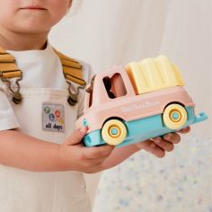 Camion Poubelle de Petit Ours Brun Pêche