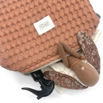 Trousse de toilette Camila Gofre Cinnamon