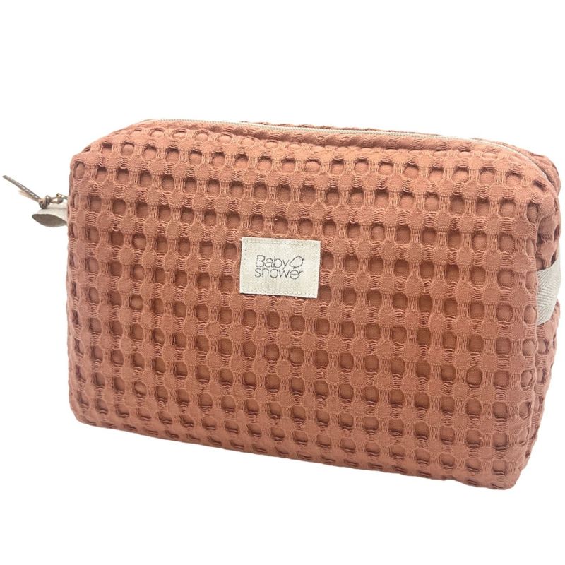 Trousse de toilette Camila Gofre Cinnamon Babyshower Produit 1