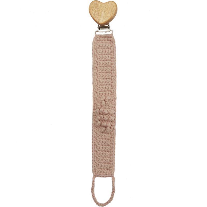 Attache sucette rose Patti Oslo