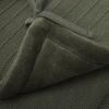 Tour de lit Pure Knit Leaf Green (pour lit 60 x 120 ou 70 x 140 cm)  par Jollein
