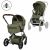 Variation Vert du produit Poussette citadine Balios S 2026 avec nacelle pliable Moss Green de la marque Cybex