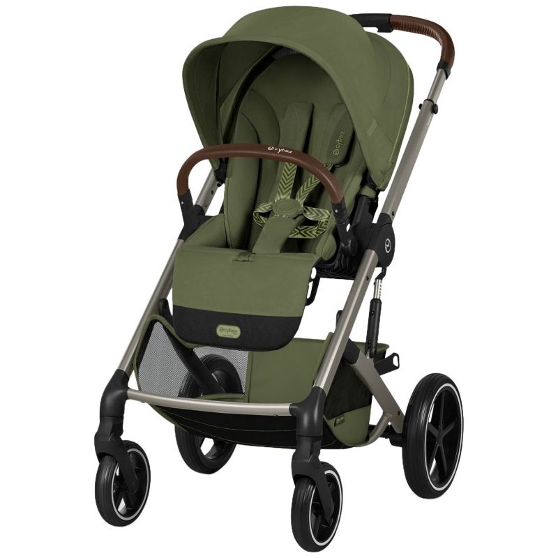 Poussette citadine Balios S 2026 avec nacelle pliable Moss Green Cybex Produit 3