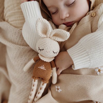 Fauteuil à bascule bébé personnalisé - Bonnie la lapine