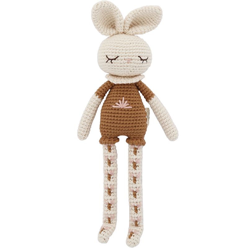 Peluche crochetée Bonnie le lapin (25 cm) Patti Oslo