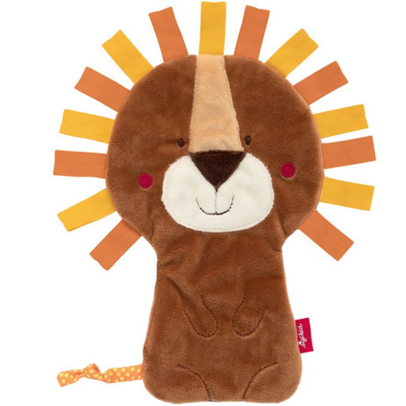 Doudou étiquettes lion Sigikid