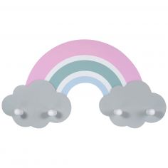Porte-manteau mural arc-en-ciel Amélie - Kindsgut