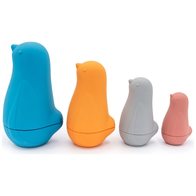 Jouet de dentition en silicone Oiseaux gigognes Little L Produit 1
