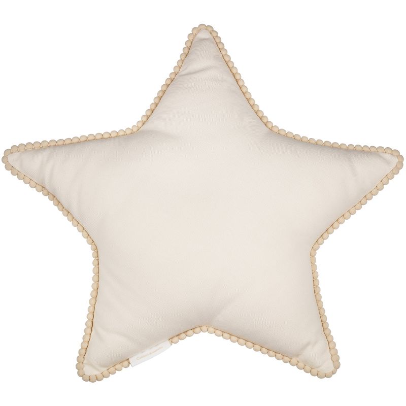 Coussin étoile vanille Boho (44 cm) Cotton&Sweets