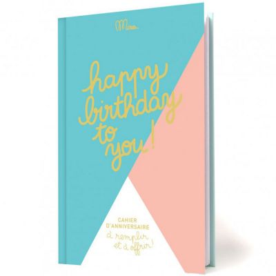 Livre D Anniversaire Happy Birthday To You Minus