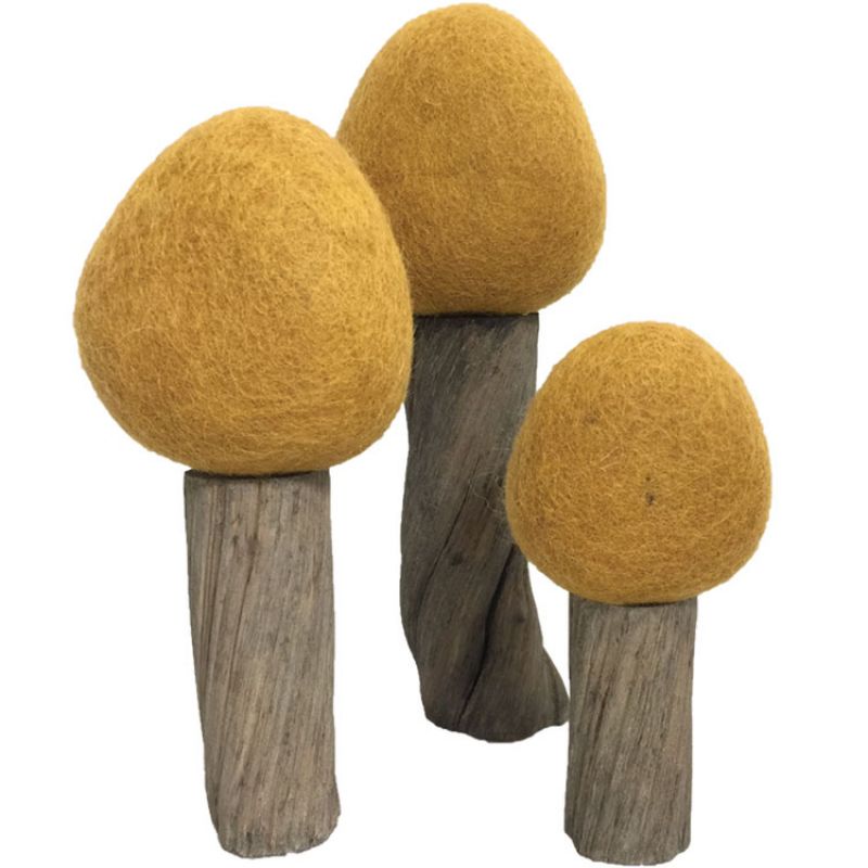 Lot de 3 arbres de printemps Earth (26 cm) Papoose