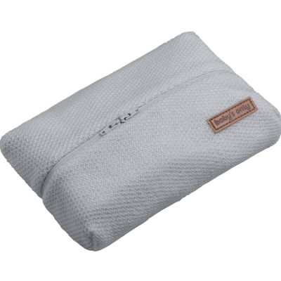 Pochette à lingettes grise Classic Baby's Only