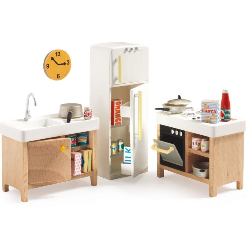 Mobilier pour poupée La cuisine Djeco