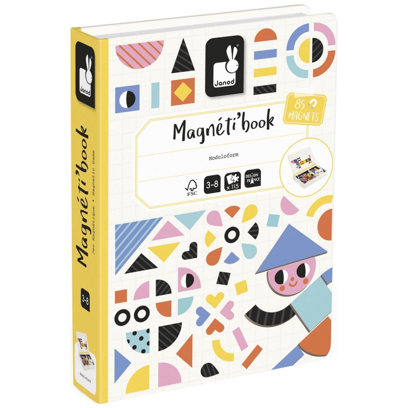 Jeu magnétique magneti'Book Moduloform Janod Produit 2