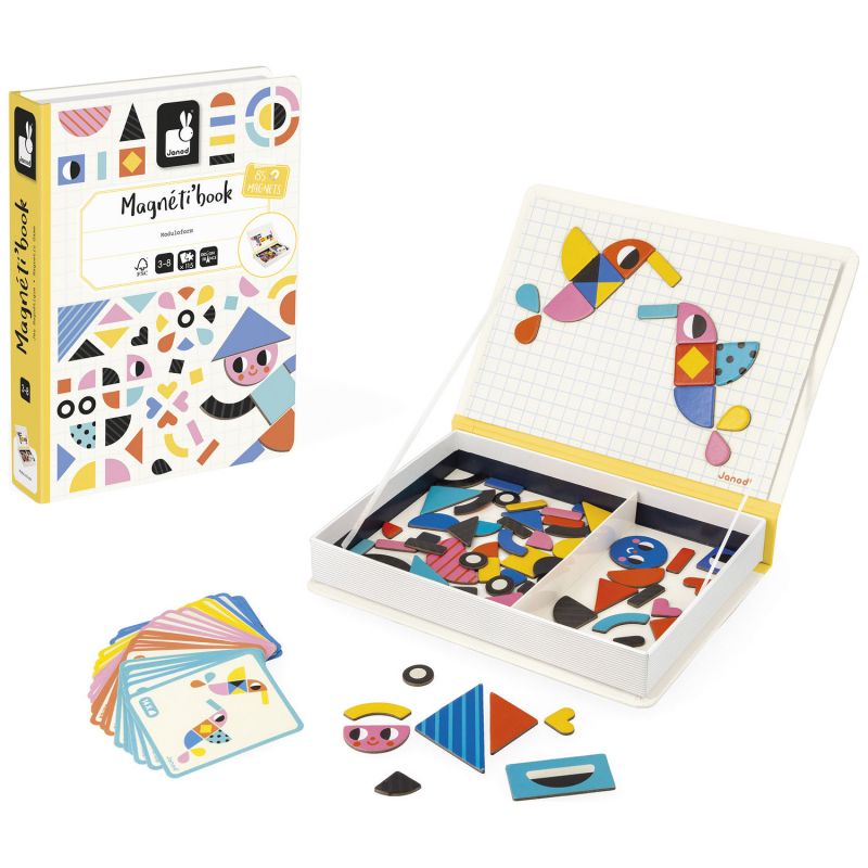 Jeu magnétique magneti'Book Moduloform Janod Packaging 4