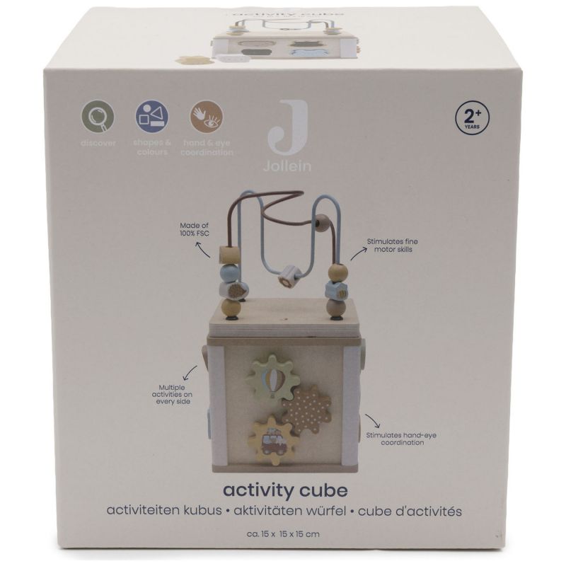 Cube d'activités en bois Jollies Jollein Packaging 7