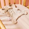 Mini doudou Fanfan l'éléphant Sable (25 cm) Nattou Ambiance 2