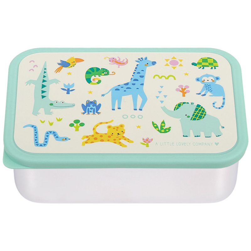 Lunch box en acier inoxydable Jungle A Little Lovely Company Produit 3