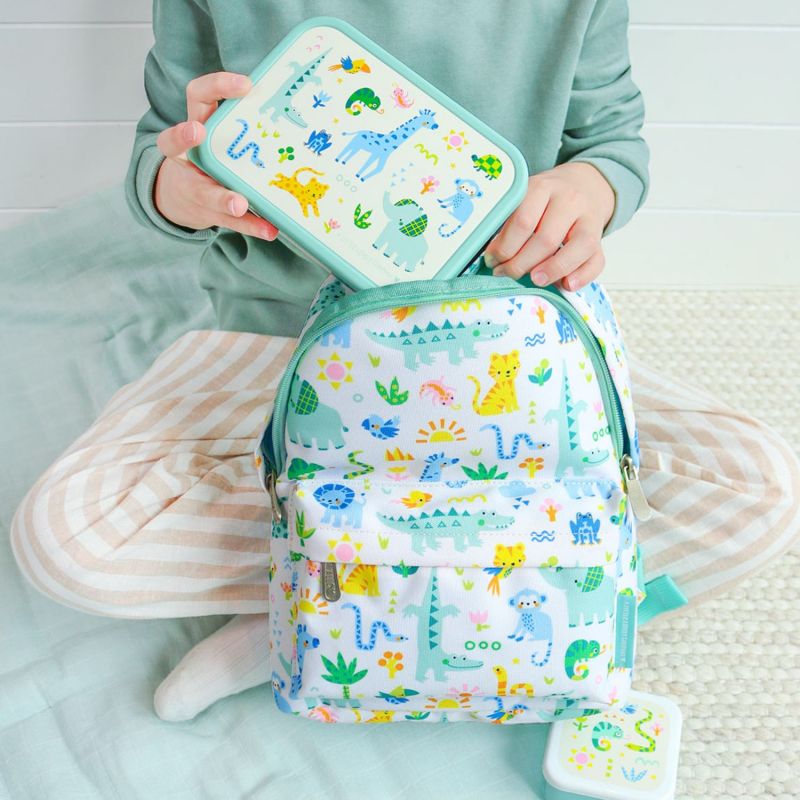 Lunch box en acier inoxydable Jungle A Little Lovely Company Ambiance 6