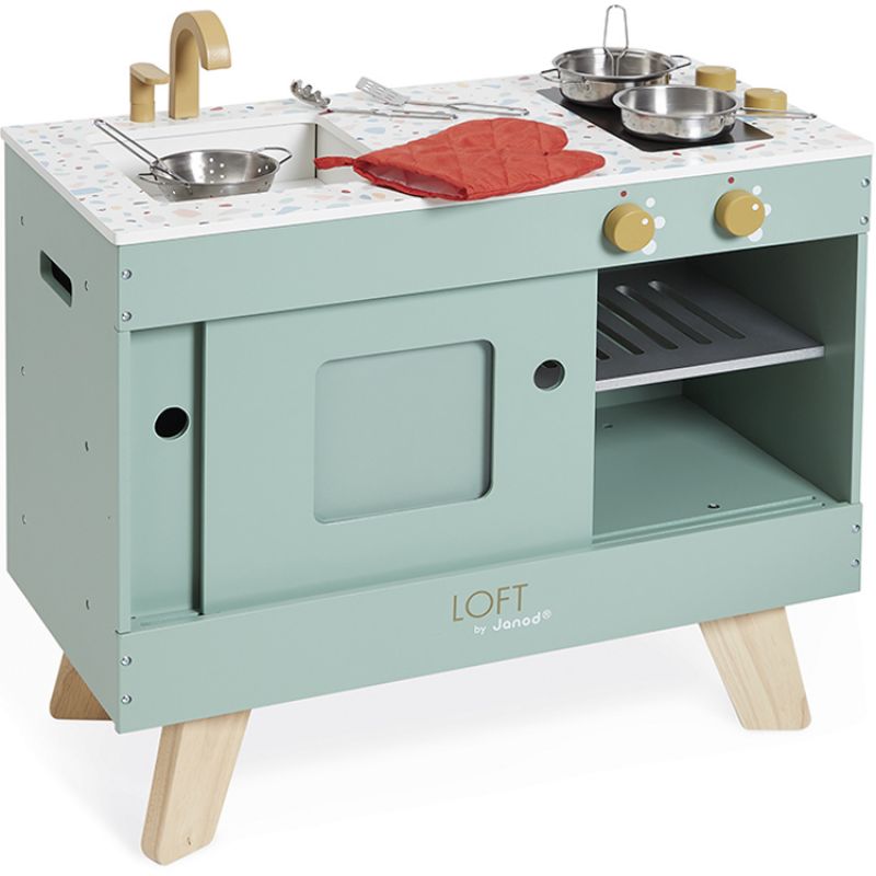 Cuisine Loft en bois Janod