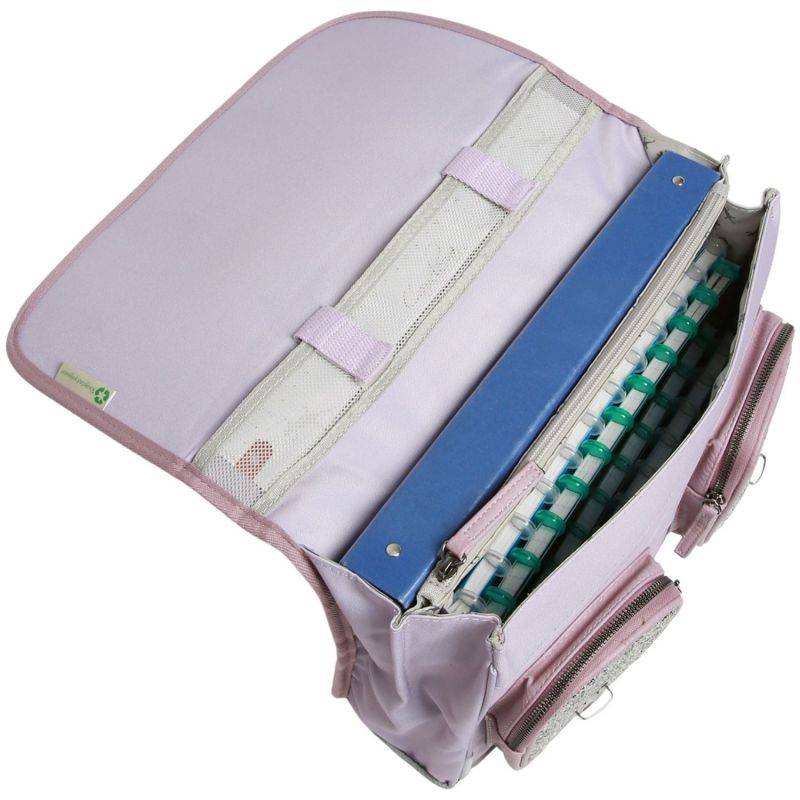 Cartable A4 maternelle Glossy Lila (35 cm) Caméléon Produit ouvert 5
