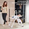 Chaise haute 2 en 1 Tummie Beige Kinderkraft Ambiance 2