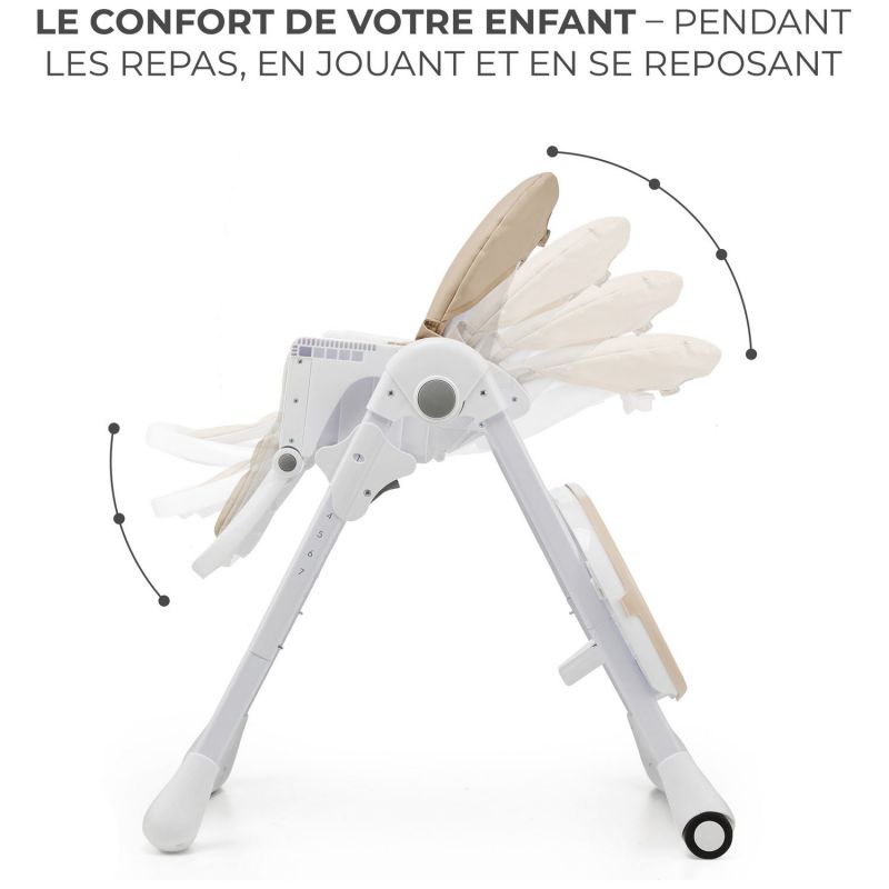 Chaise haute 2 en 1 Tummie Beige Kinderkraft Produit 5