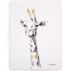Tableau girafe (30 x 40 cm)
