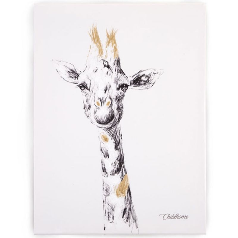 Tableau girafe (30 x 40 cm) Childhome Produit 1 grande taille