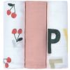 Lot de 3 langes Happy Fruits Cerise (80 x 80 cm) Lässig Produit 3