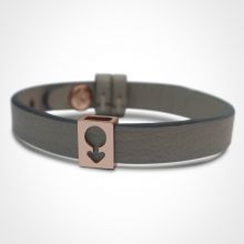 Bracelet Lovely simple personnalisable (or rose 750°)  par Mikado