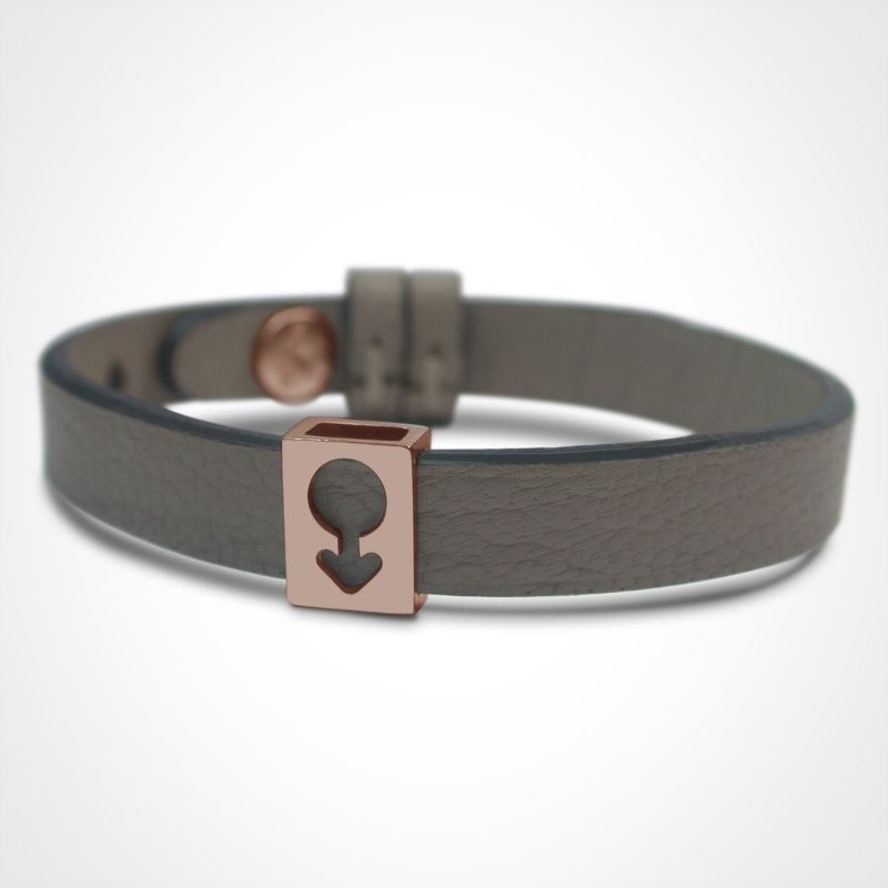 Bracelet Lovely simple personnalisable (or rose 750°) Mikado