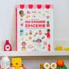 Livre Ma grande épicerie : les essentiels du quotidien illustrés et expliqués aux enfants  par Marcel et Joachim