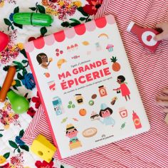 Livre Ma grande épicerie : les essentiels du quotidien illustrés et expliqués aux enfants