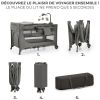 Lit parapluie 3 en 1 Joy 2 avec accessoires Dark Grey Kinderkraft Produit 3