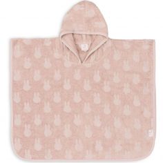 Poncho de bain Miffy Jacquard Wild Rose (1-4 ans) - Jollein