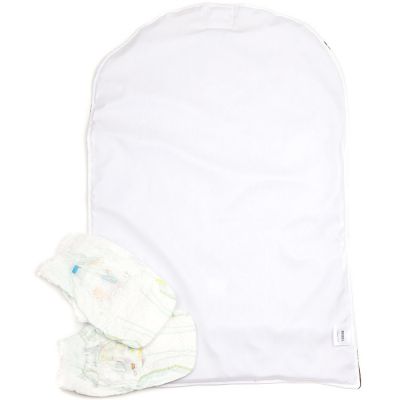 Tapis à langer effet lin noir réglisse