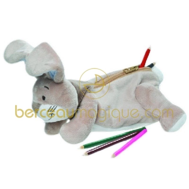 Trousse à crayons lapin Oscar Noukie's