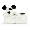 Couverture bébé Bashful Chien noir et crème (70 cm) Jellycat Produit 3