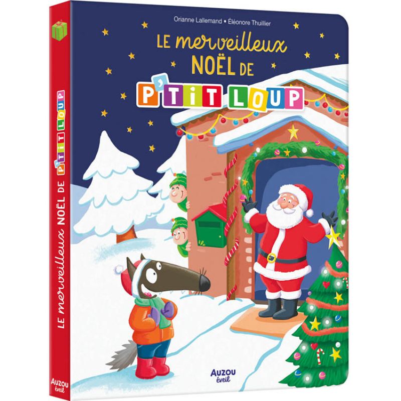 Livre Le merveilleux noël de P'tit loup - Reconditionné Auzou Editions
