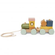 Mini train des animaux en bois - Trixie